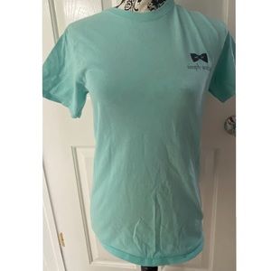 Aqua VIRGINIA simply southern t shirt